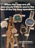 Caravelle Bulova Watches Vintage Retro Advert Ads A4 Photo Print