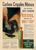Carbon Cripples Motor Vintage Retro Advert Ads A4 Photo Print