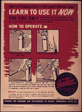 Carbon Dioxide Extinguisher Vintage Retro Advert Poster A4 Photo Print