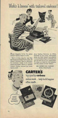 Carbon Paper Office Vintage Retro Advert Ads A4 Photo Print