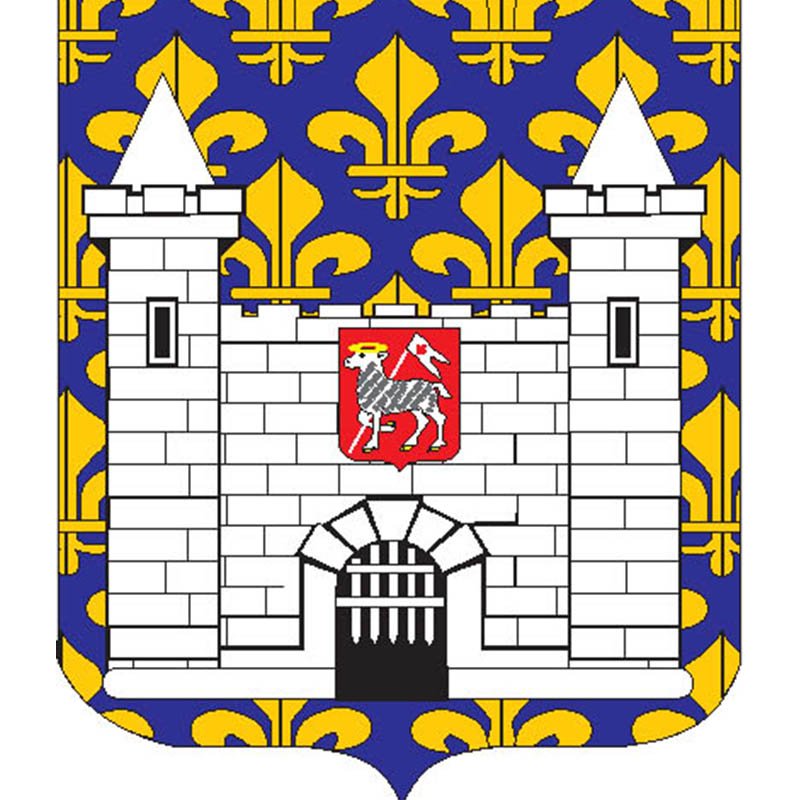 Carcasson City Coat Of Arms N3673 A4 Photo Print