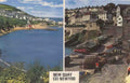 Cardiganshire New Quay Splitview Vintage A4 Photo Print