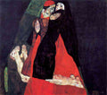 Cardinal And Nun Or The Caress Schiele A4 Photo Print