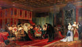 Cardinal Mazarin Dying 1830 A4 Photo Print