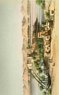 Carey MLM Four months in a Dahabëeh 1863 The Island of Philae A4 Photo Print