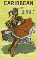 Caribbean Fly B Vintage Retro Advert Poster A4 Photo Print