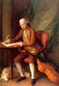 Carl Friedrich Abel Art A4 Photo Print