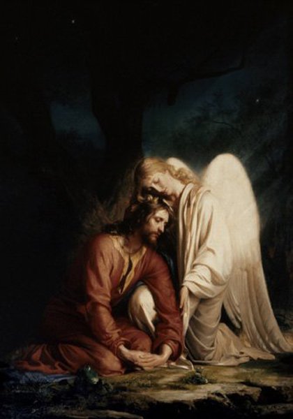 Carl Heinrich Bloch Christ in Gethsemane2 Art A4 Photo Print