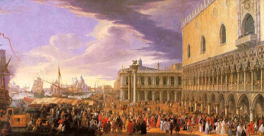 Carlevaris Luca Italian approx 1665 1731 Art A4 Photo Print