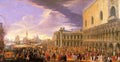 Carlevaris Luca Italian approx 1665 1731 Art A4 Photo Print UK