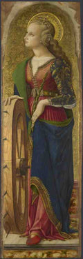 Carlo Crivelli Saint Catherine of Alexandria 1 A4 Photo Print