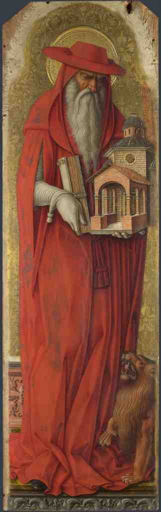 Carlo Crivelli Saint Jerome A4 Photo Print