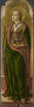 Carlo Crivelli Saint Lucy A4 Photo Print