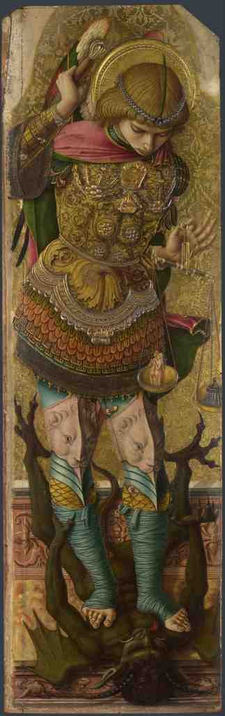 Carlo Crivelli Saint Michael A4 Photo Print