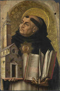 Carlo Crivelli Saint Thomas Aquinas A4 Photo Print