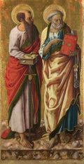 Carlo Crivelli Saints Peter and Paul A4 Photo Print