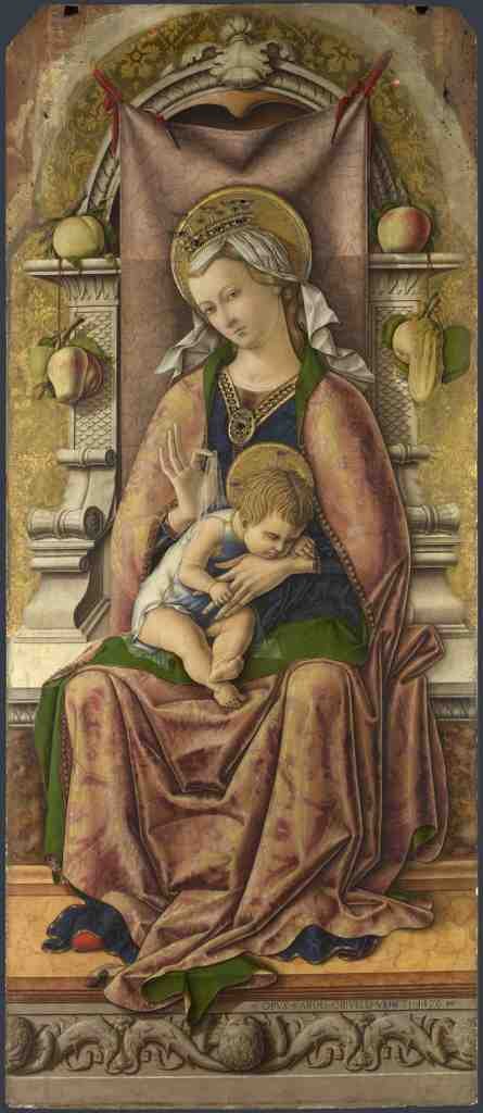 Carlo Crivelli The Virgin and Child A4 Photo Print