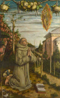 Carlo Crivelli The Vision of the Blessed Gabriele A4 Photo Print