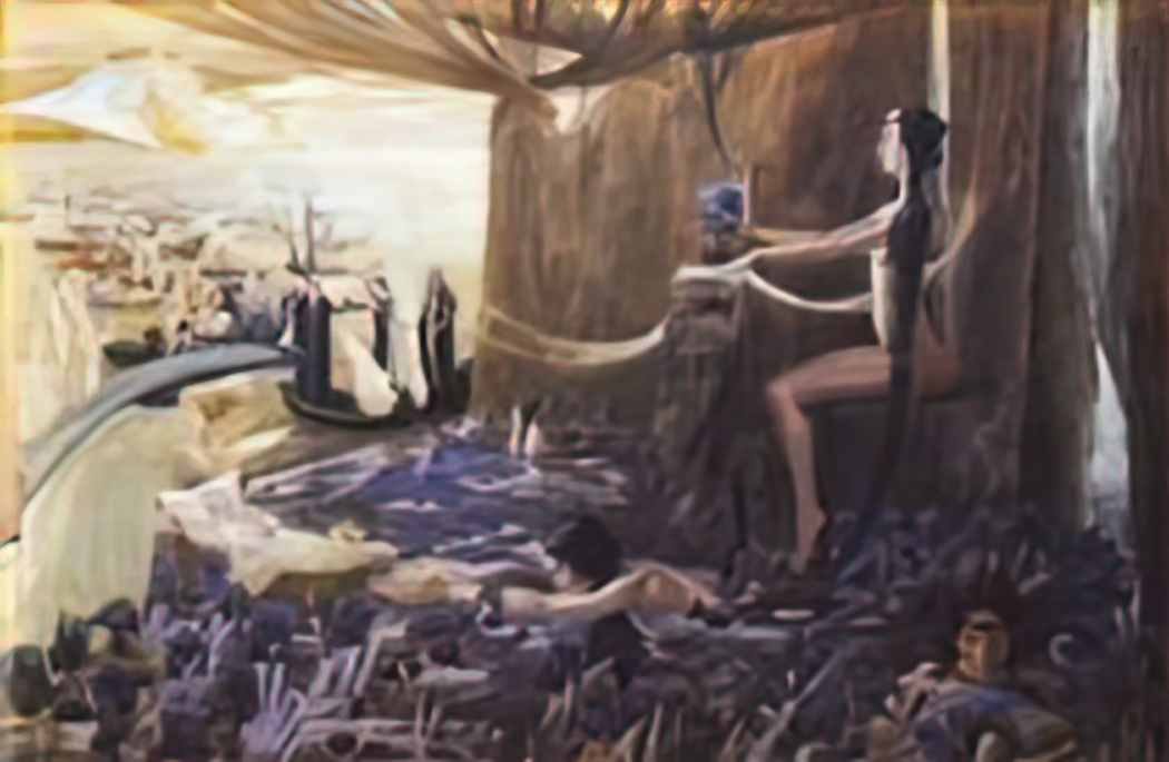 Carlos Schwabe fate Art A4 Photo Print