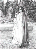 Carlos Schwabe femme drapee Art A4 Photo Print