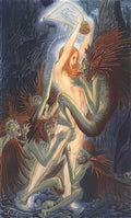 Carlos Schwabe fleurs du mal benediction Art A4 Photo Print UK