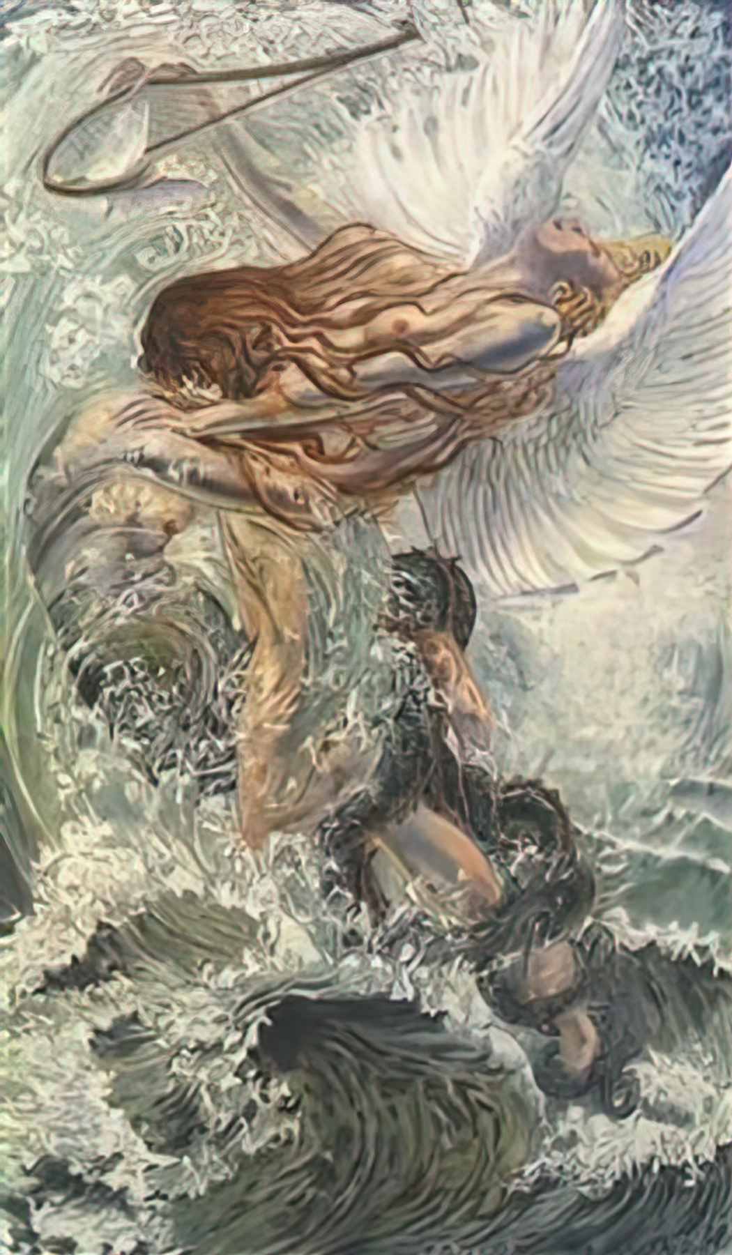 Carlos Schwabe fleurs du mal spleen et ideal Art A4 Photo Print UK
