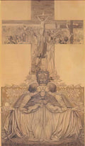 Carlos Schwabe la passion Art A4 Photo Print