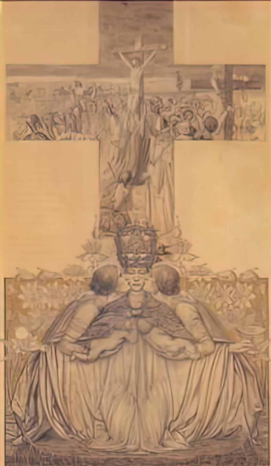 Carlos Schwabe la passion Art A4 Photo Print