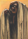 Carlos Schwabe la vague7 Art A4 Photo Print