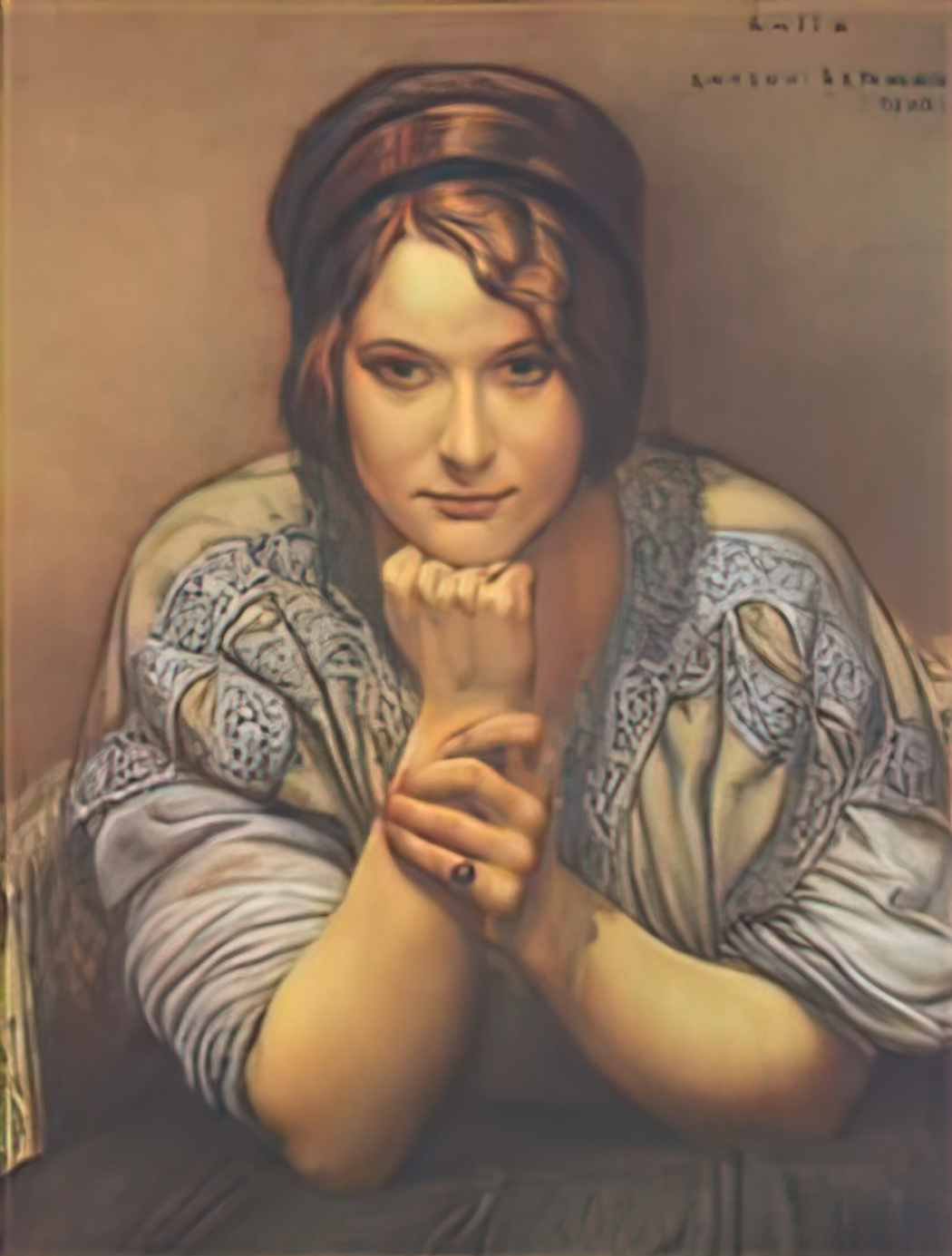 Carlos Schwabe lotte by carlos schwabe 1908 Art A4 Photo Print