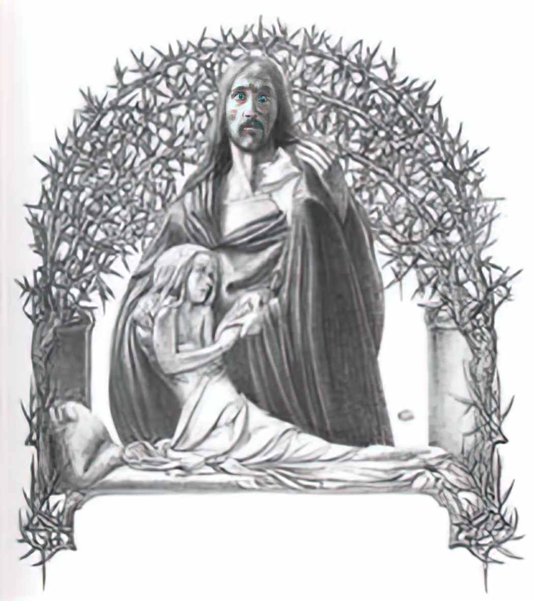 Carlos Schwabe paroles chap17 Art A4 Photo Print