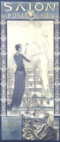 Carlos Schwabe salon de la rose croix lithographie Art A4 Photo Print UK