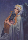 Carlos Schwabe womanwithlyre1 Art A4 Photo Print