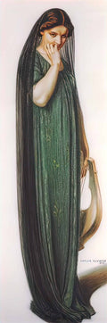 Carlos Schwabe womanwithlyre2 Art A4 Photo Print UK