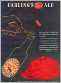 Carlsberg Ale Bottle 2 Vintage Retro Advert Ads A4 Photo Print