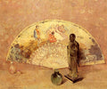 Carlsen Emil The French Fan Art A4 Photo Print