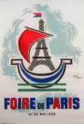 CarluFoireParis Vintage Advert A4 Photo Print