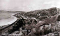 Carmarthenshire Ferryside General View 1950s Vintage A4 Photo Print
