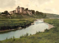 Carmarthenshire Kidwelly Castle Vintage A4 Photo Print