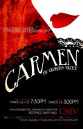 Carmen Opera Dancer Vintage Retro Advert Poster A4 Photo Print