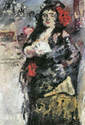 Carmencita Lovis Corinth Impressionism European A4 Photo Print
