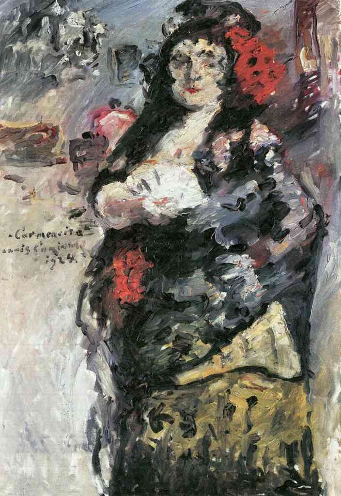 Carmencita Lovis Corinth Impressionism European A4 Photo Print