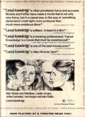 Carnal Knowledge Jacknicholson Vintage Retro Advert Ads A4 Photo Print