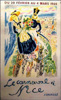 CarnavalaNice Vintage Advert A4 Photo Print