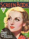 Carole Lombard Screen Book 1 film star poster A4 Photo Print