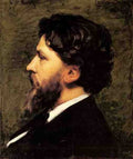 Carolus Duran Charles Emile A Portrait Of Philippe Burty A4 Photo Print