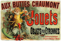 Carousel Clown Chamonix Vintage Retro Advert Ads A4 Photo Print
