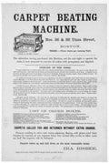 Carpet Beating Machine Vintage Retro Advert Ads A4 Photo Print