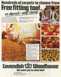Carpet Family Vintage Retro Advert Poster A4 Photo Print