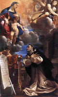 Carracci Lodovico The Virgin Appearing to St Hyacinth Art A4 Photo Print